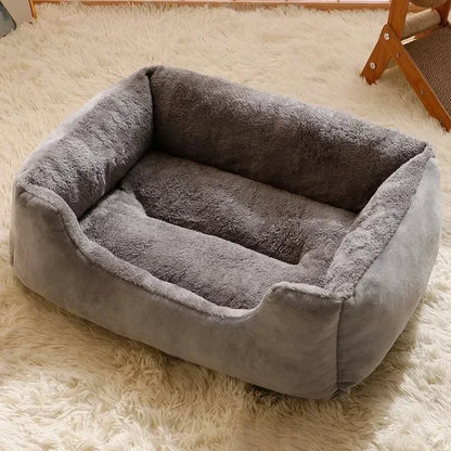 Cozy Plush Pet Bed Soft & Warm for Ultimate Comfort