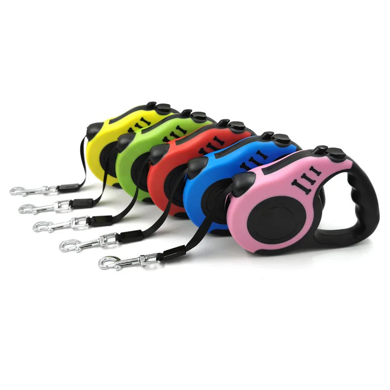 3 & 5 Meters Retractable Dog Leash