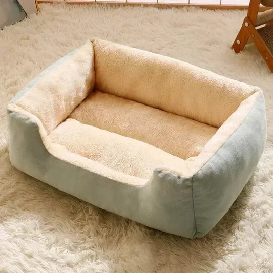 Cozy Plush Pet Bed Soft & Warm for Ultimate Comfort