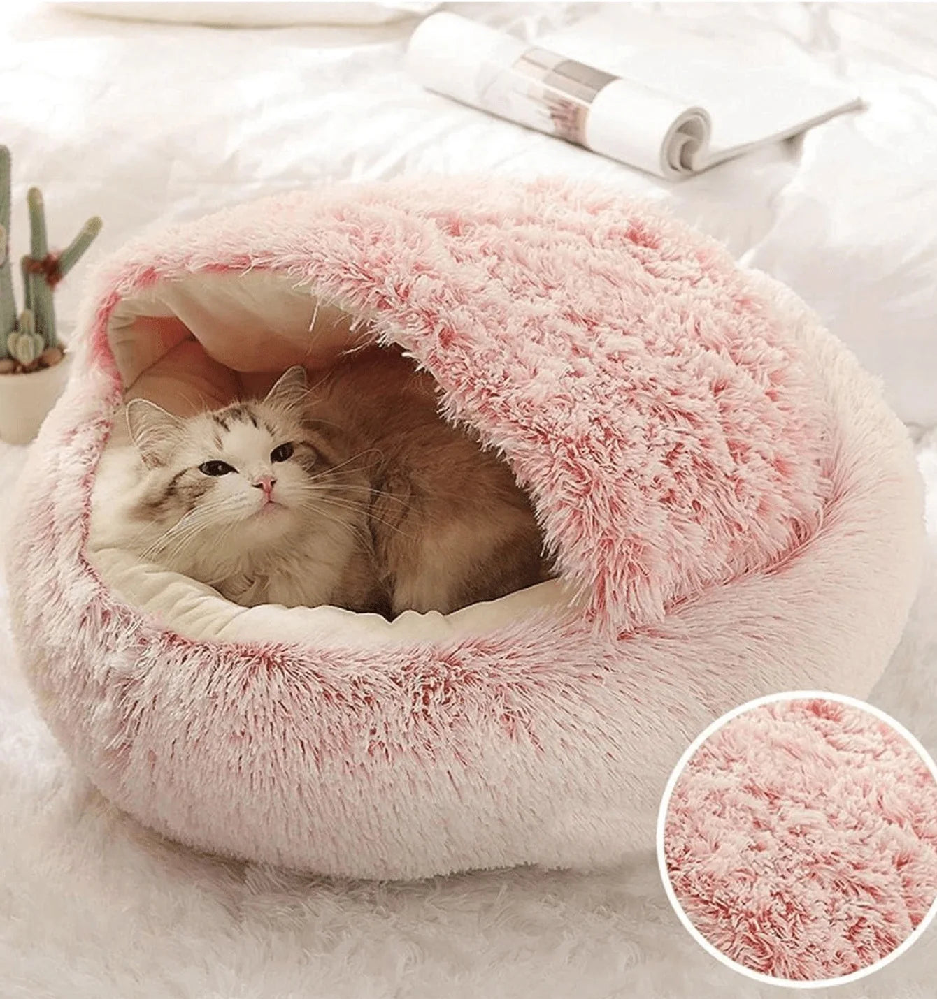 Cat Bed Pet Cushion Warm Cat and Dog