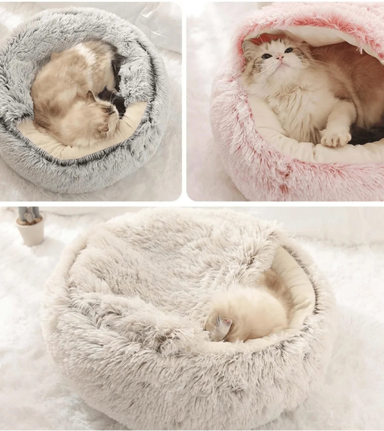 Cat Bed Pet Cushion Warm Cat and Dog