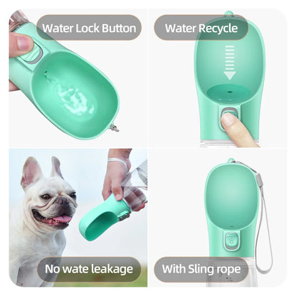 Portable Dog Water Bottle Travel Friendly Pet Hydration