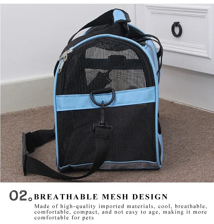 Portable Dog & Cat Carrier Bag