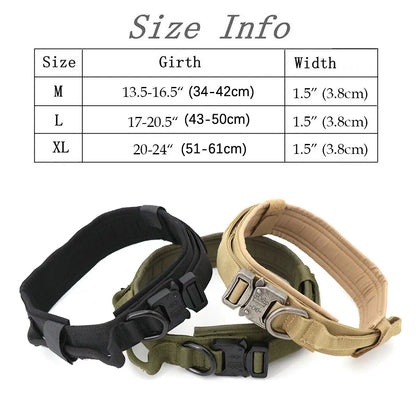 Heavy Duty Tactical Dog Collars